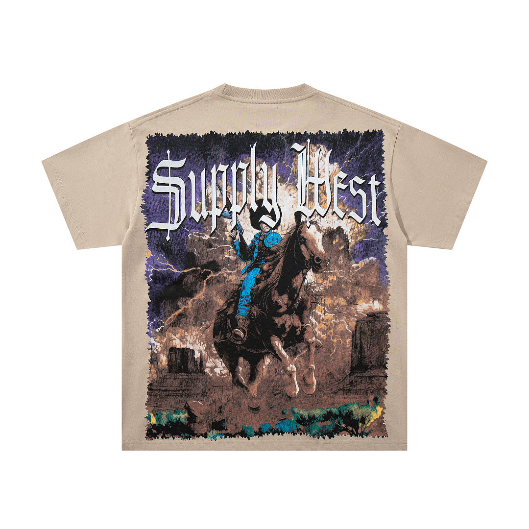 Supply Nightshift Rhinestone Graphic Street Tee