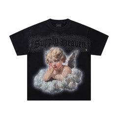 Supply Chrome District Rhinestone Graphic Tee