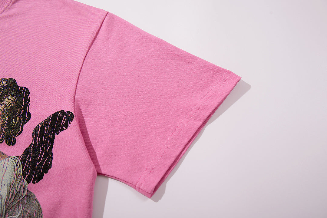 Supply Street Theory Rhinestone Graphic Oversized Tee