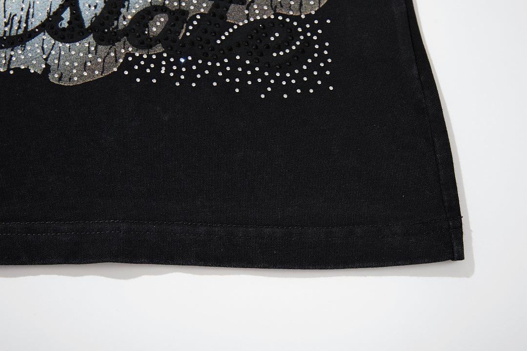 Supply Streetwave Rhinestone Graphic Oversized Tee