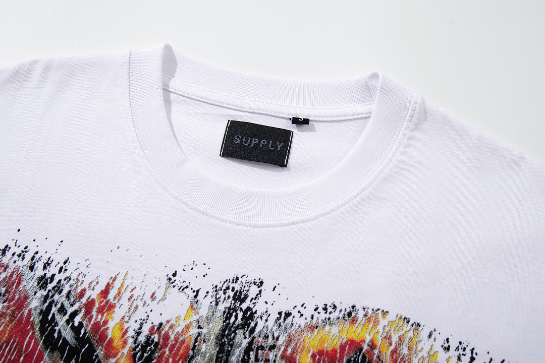Supply District Flash Rhinestone Oversized Street Tee