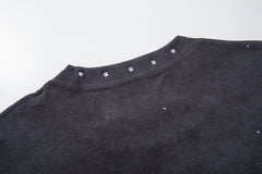 BKYS Urban Legend Portrait Rhinestone Washed Graphic Tee