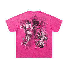 Supply Streetline Rhinestone Graphic Oversized Tee