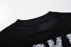 BKYS Vintage Sparkle Portrait Print Relaxed Urban Graphic Tee