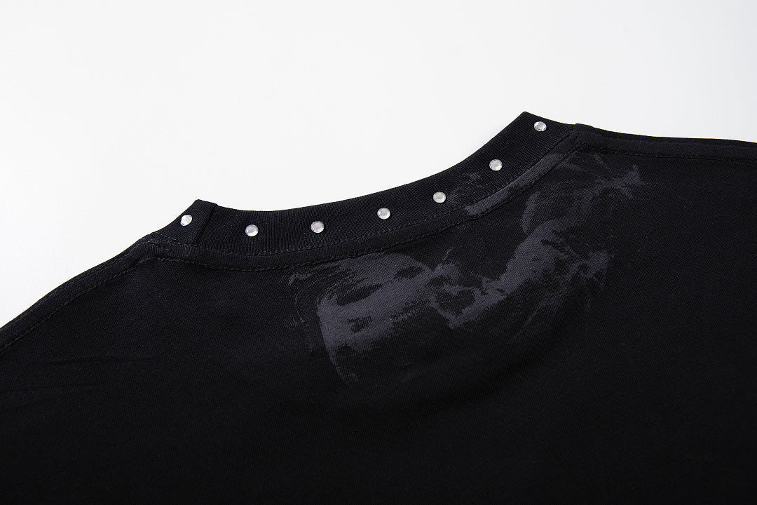 BKYS Street Icon Portrait Rhinestone Vintage Graphic Tee