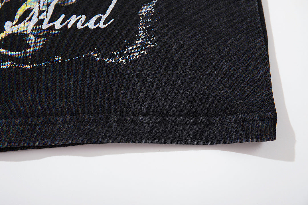 Supply Street Archive Rhinestone Graphic Oversized Tee