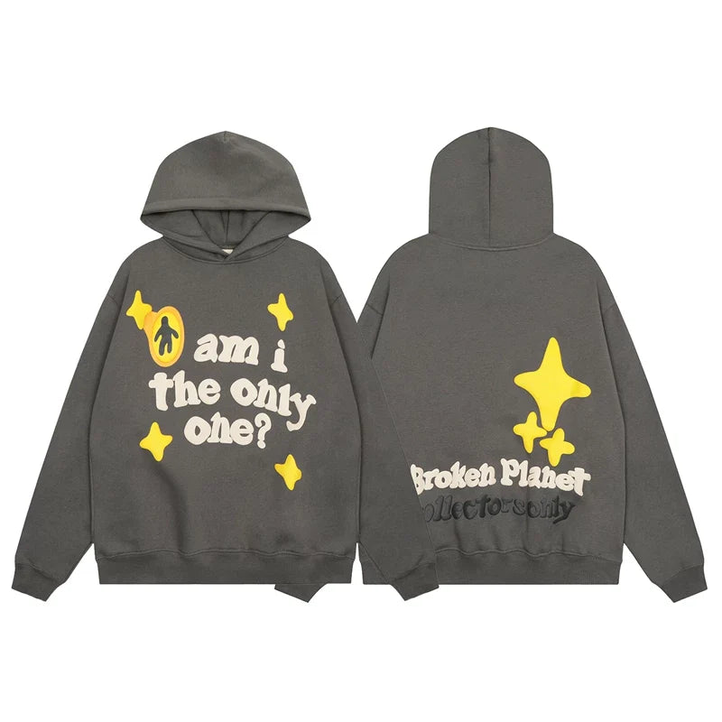 Broken Planet Modern Streetwear Hoodie