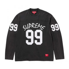 Supreme 99 Long-Sleeve Football Top – Black