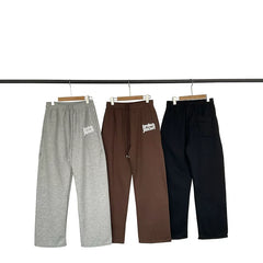 Broken Planet  Printed Loose Straight Pants for Men