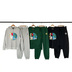 Broken Planet Graphic Streetwear Tracksuit Set