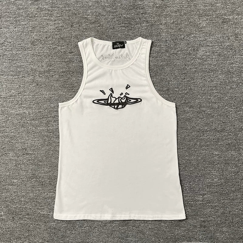 Broken Planet Graphic Sleeveless Tee