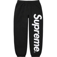 Supreme Vertical Logo Sweatpants - Black