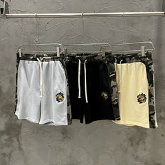 Broken Planet Camo Color Block Tee & Shorts Set