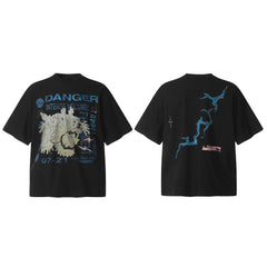 Travis Scott Urban Graphic Oversized Streetwear Tee