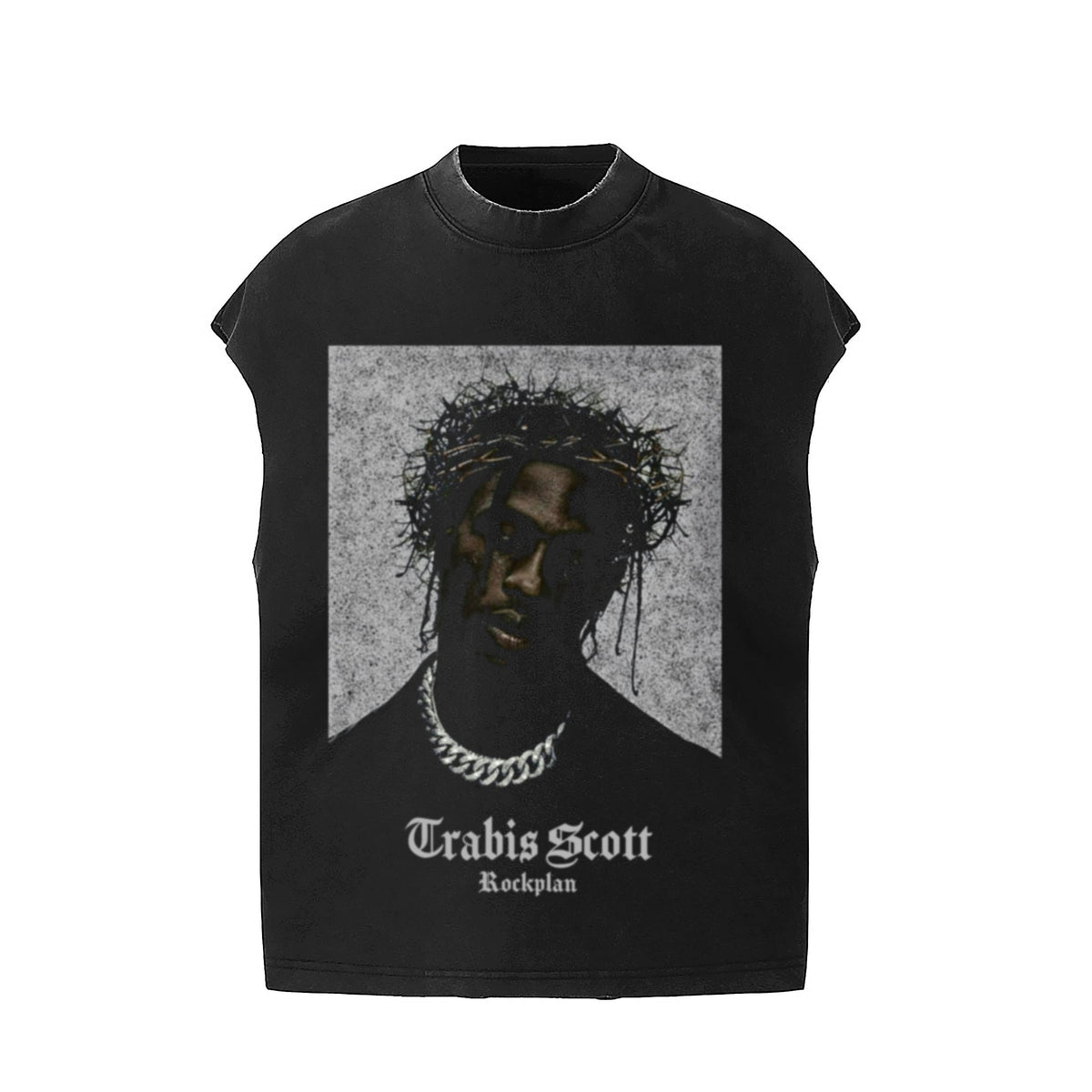 Travis Scott Street Fashion Relaxed Sleeveless Vest