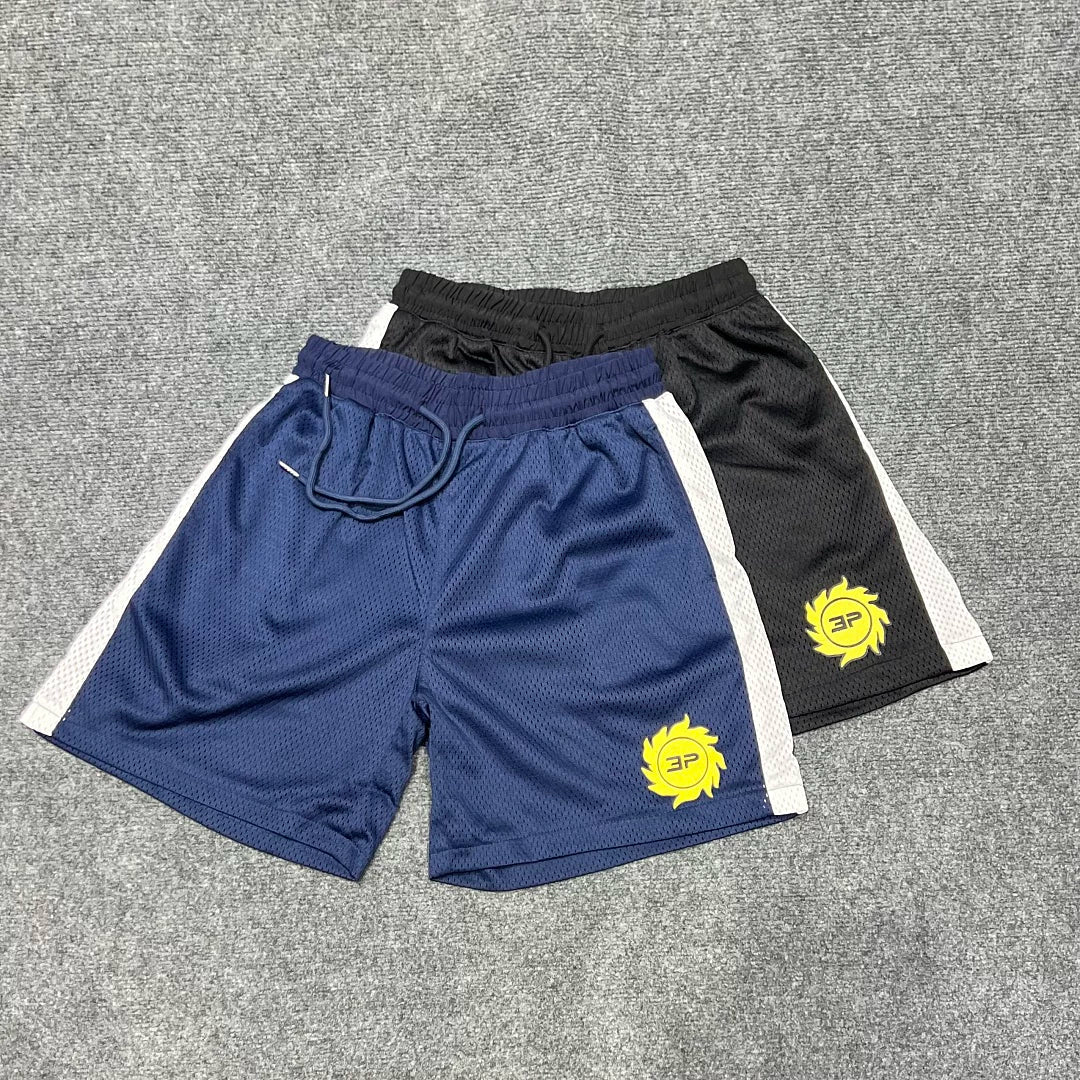 Broken Planet Summer Sports and Leisure Mesh Breathable Drawstring Shorts