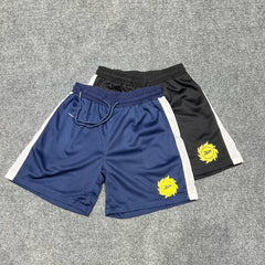 Broken Planet Summer Sports and Leisure Mesh Breathable Drawstring Shorts
