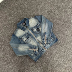 Broken Planet Embroidered Denim Jacket