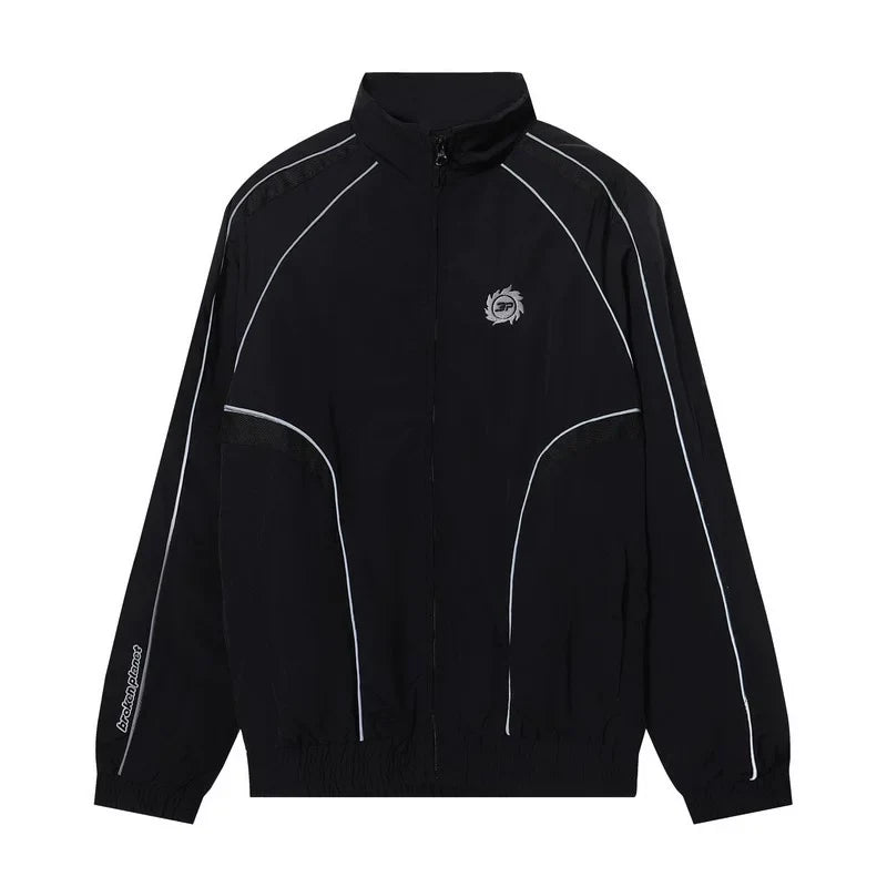 Broken Planet Reflective Zip Jacket Set