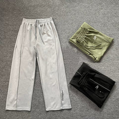 Broken planet  loose cotton straight leg sports