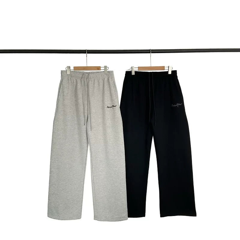 Broken planet American street sports casual straight leg pants