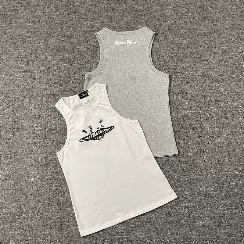 Broken Planet Graphic Sleeveless Tee