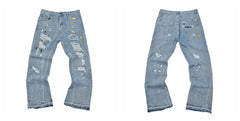 Gallery Dept Casual Embroidered Jeans