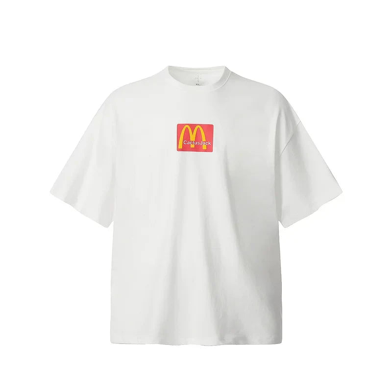 Travis Scott Streetwear Graphic Short Sleeve Tee