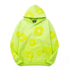 Denim Tears Vintage Fleece Hoodie Pink
