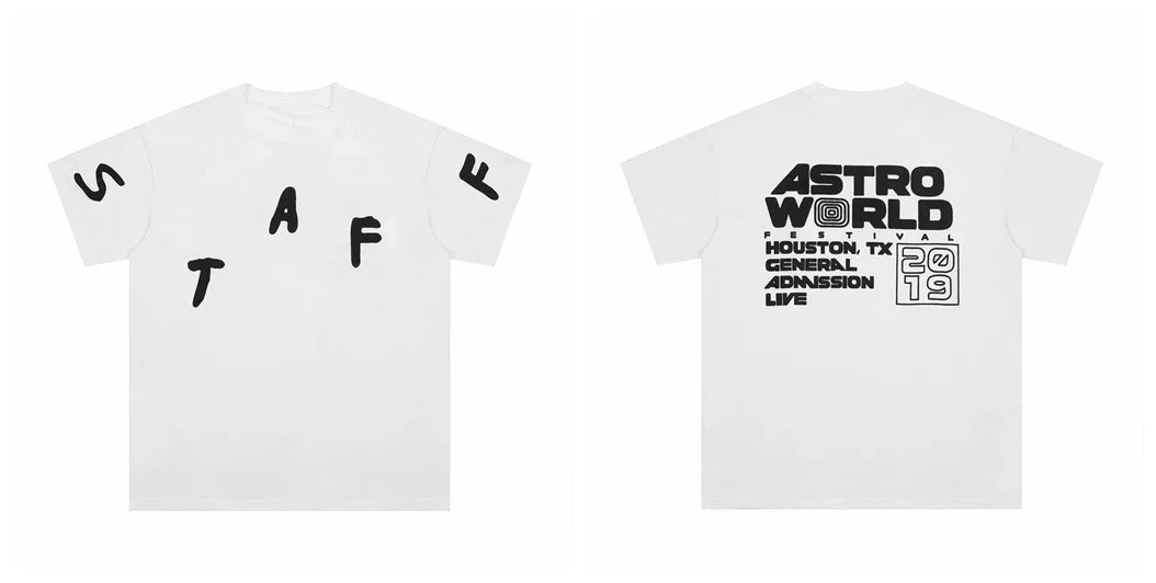 Travis Scott McDonald Street Culture Short Sleeve Tee