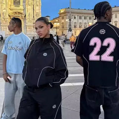 Broken Planet Reflective Zip Jacket Set