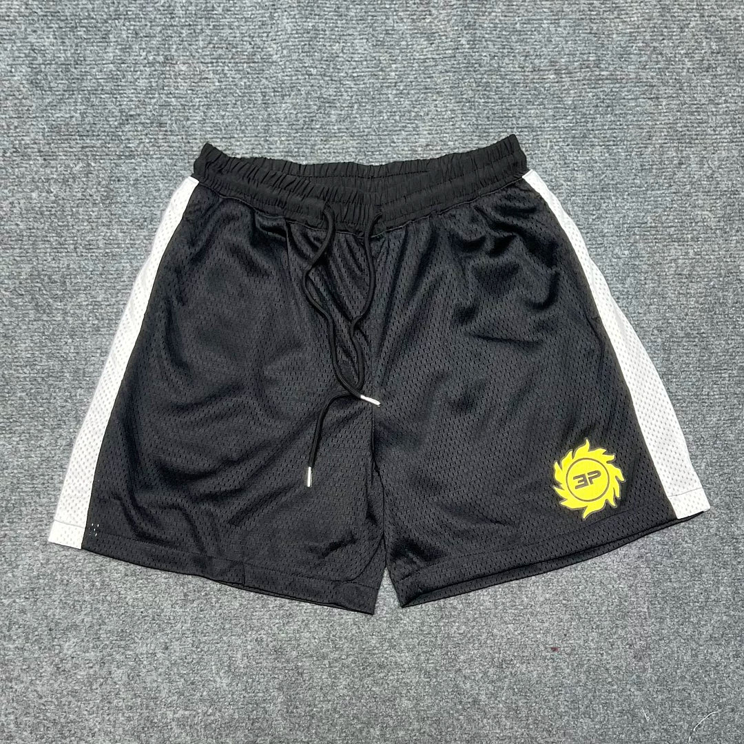 Broken Planet Summer Sports and Leisure Mesh Breathable Drawstring Shorts