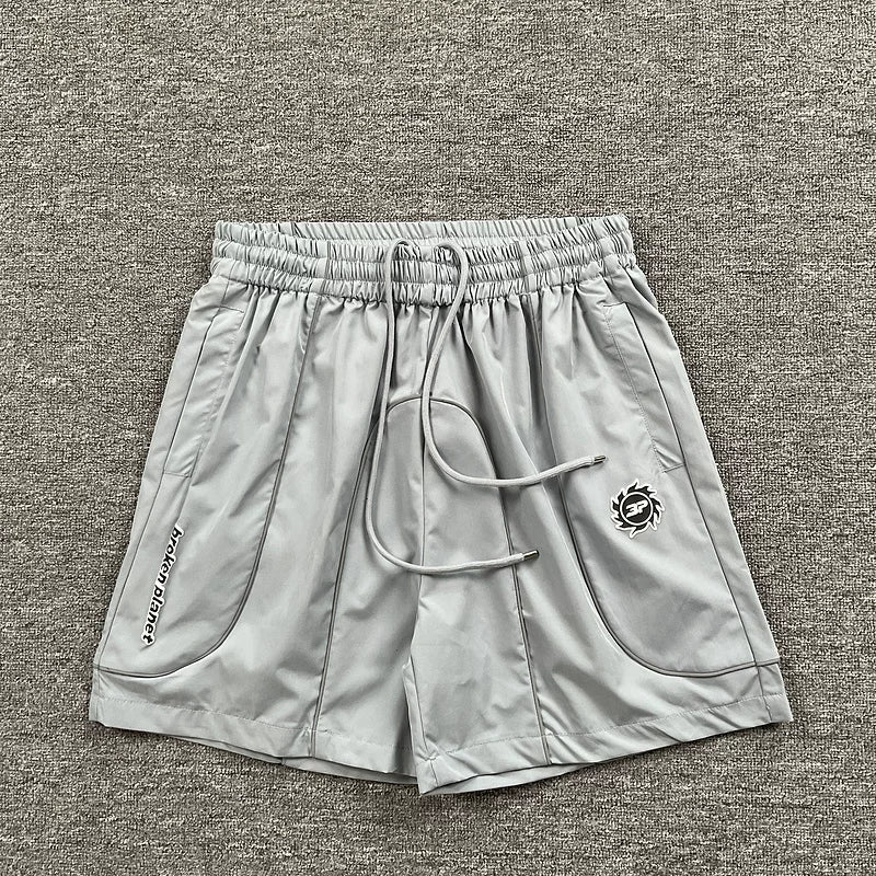 Broken Planet Sports and Leisure Speed Drying Training Beach Drawstring Shorts