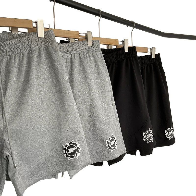 Broken Planet Pentagram Pants Sports and Leisure Loose Cotton Drawstring Shorts