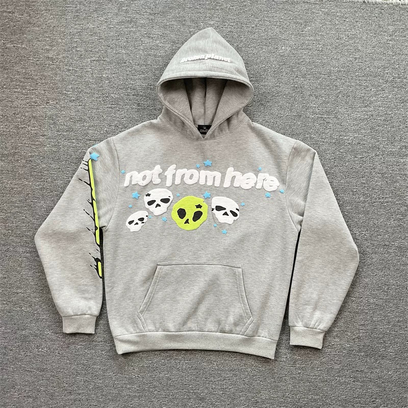 Broken Planet Foam Print Fleece Hoodie Set