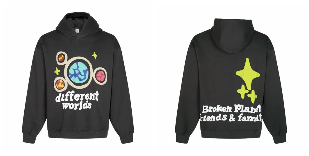 Broken Planet Graphic Vision Hoodie