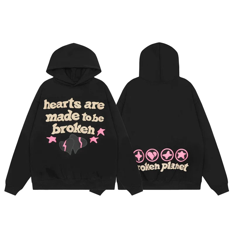 Broken Planet Casual Street Hoodie