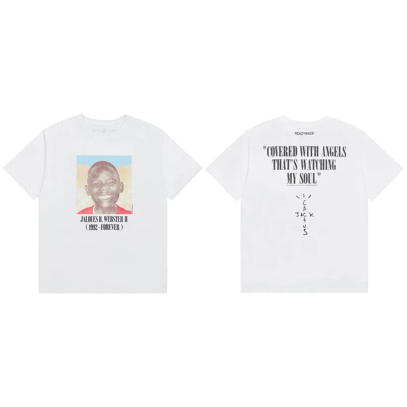 Travis Scott Vintage Inspired Hip Hop Short Sleeve Tee