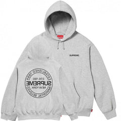 Supreme Circle Logo Zip-Up Hoodie