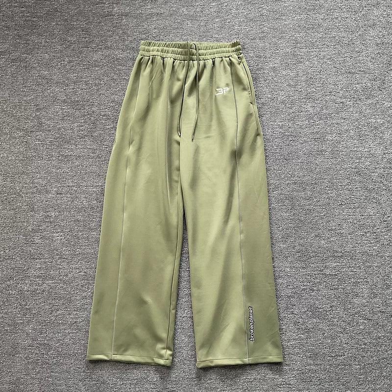 Broken planet  loose cotton straight leg sports