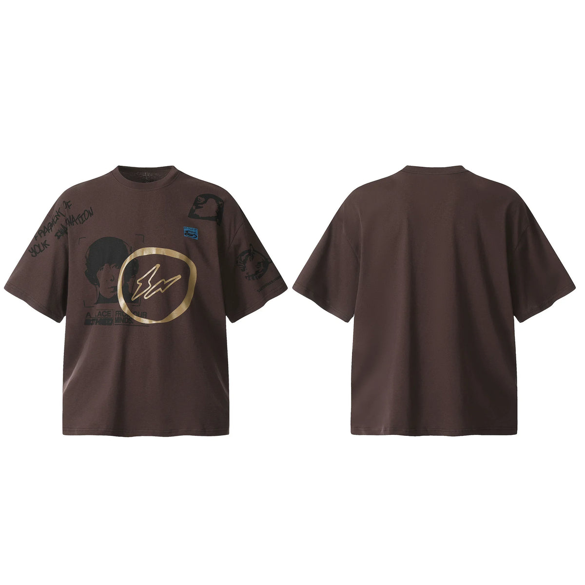 Travis Scott Pop Culture Graphic Casual Tee