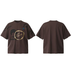 Travis Scott Pop Culture Graphic Casual Tee