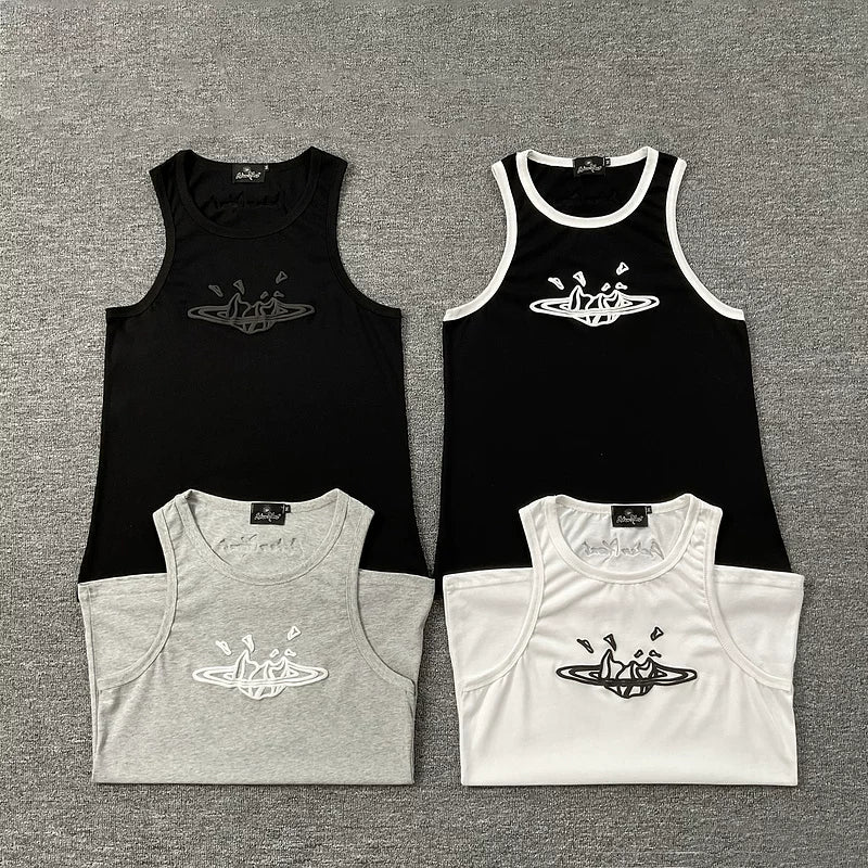 Broken Planet Graphic Sleeveless Tee