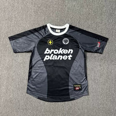 Broken Planet mesh breathable football sports short sleeved T-shirt