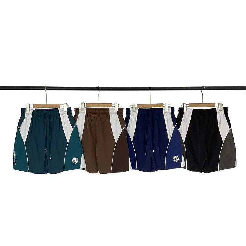 Broken planet woven quick drying shorts for men
