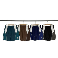 Broken planet woven quick drying shorts for men
