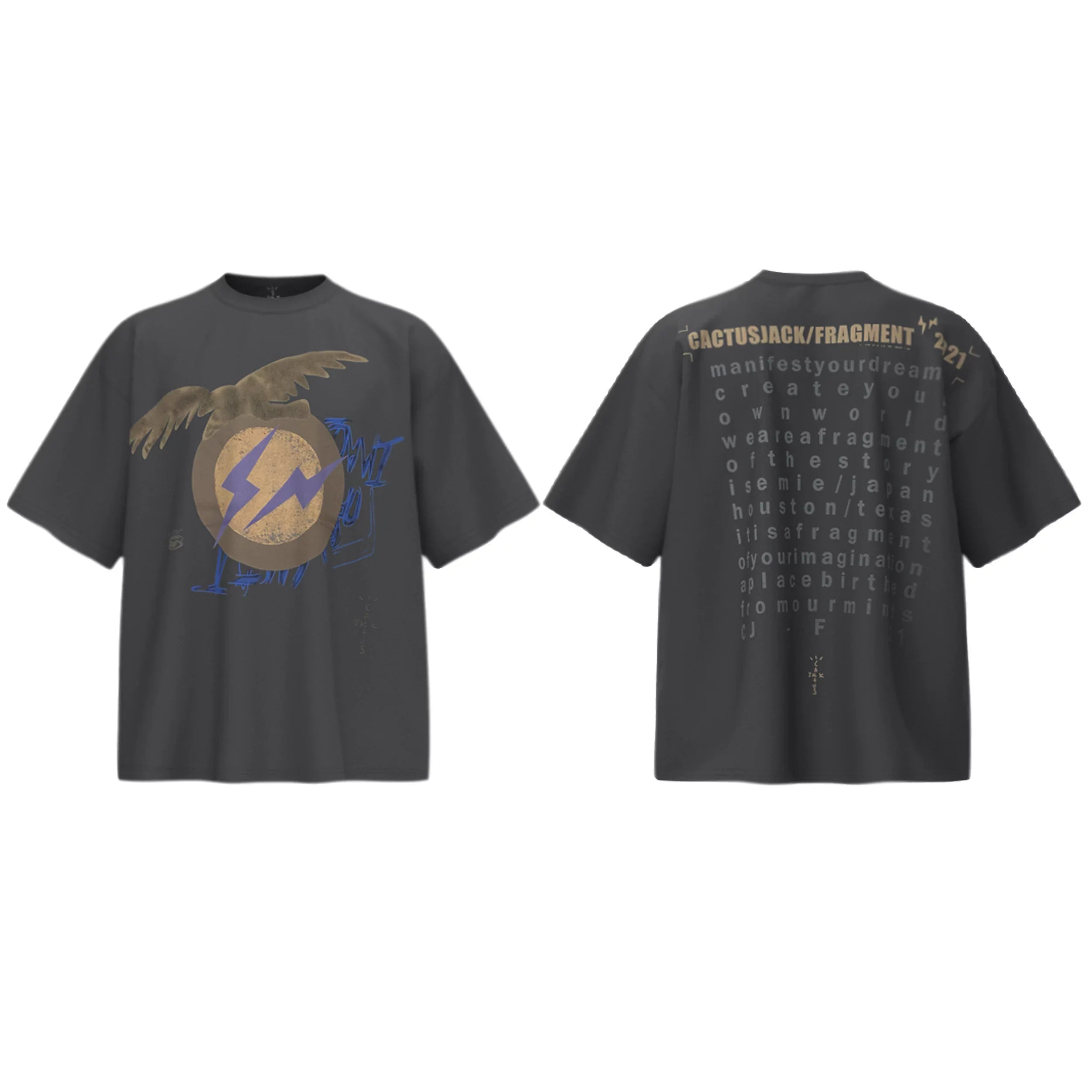 Travis Scott American High Street Casual Short Sleeve Tee