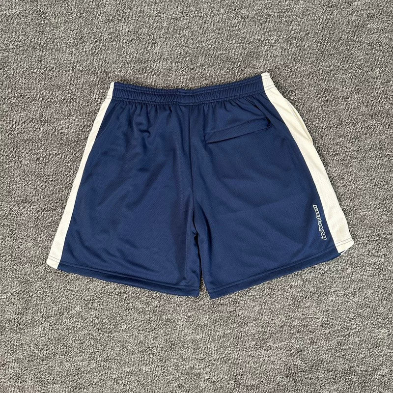 Broken Planet Contrasting Mesh Breathable Drawstring Shorts