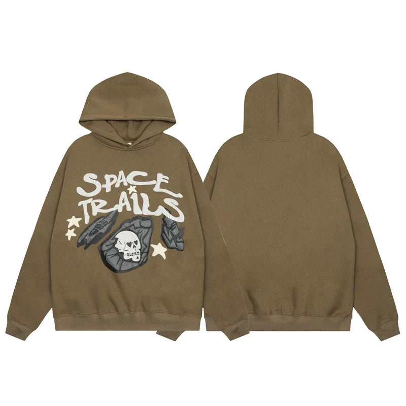 Broken Planet Oversized Graphic Hoodie