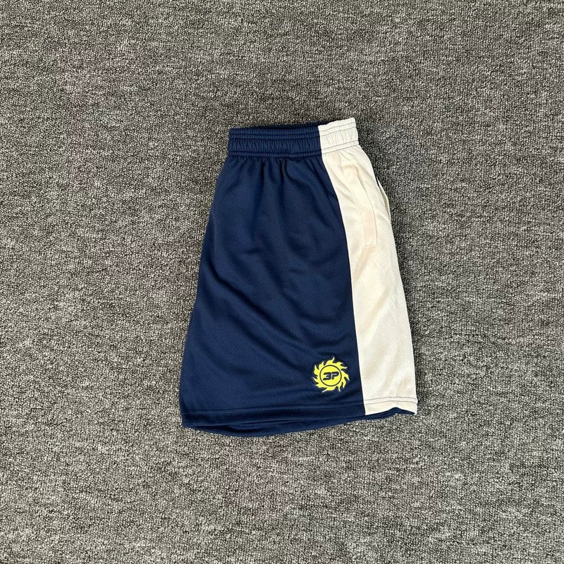Broken Planet Contrasting Mesh Breathable Drawstring Shorts